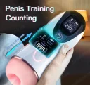 Masturbator simulator barbati efect natural vibratii interior cu nervuri nou cutie curier - imagine 1