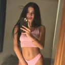 Bruneta slim reala deplasari videocall - imagine 1