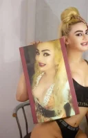 Maya transexuala reala si dotata ador sa ma joc cu ce ai an chilotei - imagine 4