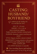 Casting: husband boyfriend; casting soț iubit - imagine 1