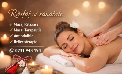 Masaj de relaxare ,terapeutic sau reflexo