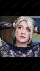 Ariana cross-dresse, BARBAT, te minte, si ameninta cu alti indivizi in camera cealalta - imagine 3