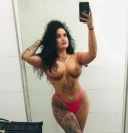 Creata Bruneta senzuală tatuata x fără grabă x - imagine 1