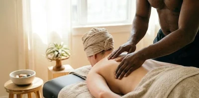 Bărbat de culoare Masaj Jamaican Relaxare & Plăcere Doar WhatsApp