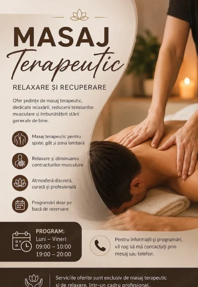 Masaj de relaxare