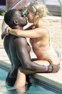 Couple inter racial for online only alb negru - imagine 1